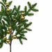 36" Artificial Pine & Shiny Ball Stem -Gold (Pack of 12) - A-231930