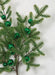 36" Artificial Pine & Shiny Ball Stem -Green (pack of 12) - A-231936