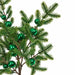 36" Artificial Pine & Shiny Ball Stem -Green (Pack of 12) - A-231936