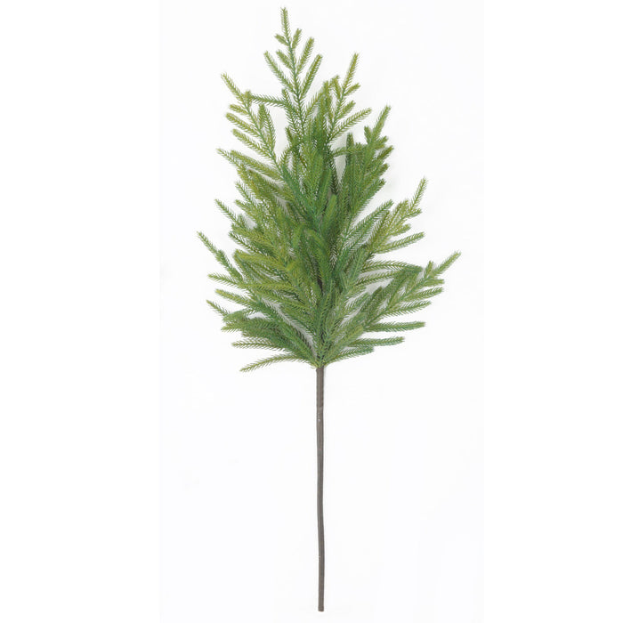 33" Soft-Touch Artificial Norfolk Pine Stem -Green (Pack of 12) - A-240220