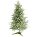 23"x14"W Glittered Snowball Cedar Artificial Christmas Tree, Unlit -Green/White (Pack of 2) - A-250080