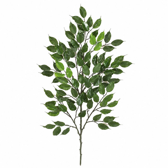 38" Outdoor UV-Proof Artificial Ficus Stem -Green (Pack of 6) - A2501