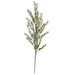 30" Outdoor UV-Proof Artificial Ruscus Leaf Stem -Pink/Cream (Pack of 6) - A-250470