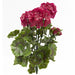 17" Outdoor UV-Proof Artificial Geranium Flower Bush -Beauty/Wine/Fuchsia (Pack of 4) - A-250485