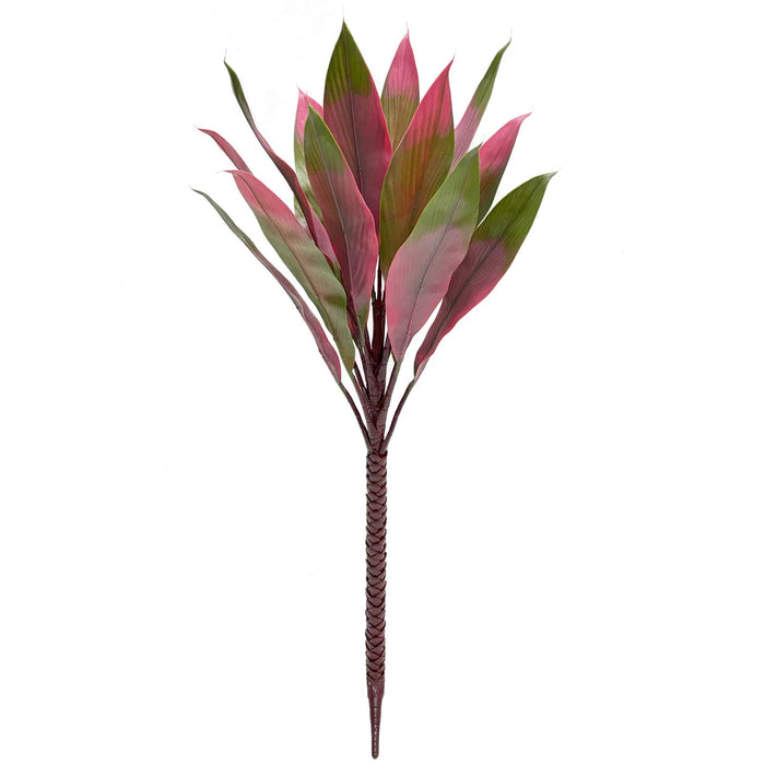 3' Outdoor UV-Proof Artificial Cordyline Plant -Pink/Green (Pack of 2) - A-250500