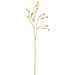 28" Artificial Beaded Stem -Gold (Pack of 12) - A-250674