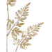 32" Metallic Artificial Fern Leaf Stem -Gold (Pack of 24) - A-250762