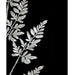 32" Metallic Artificial Fern Leaf Stem -Silver (Pack of 24) - A-250764
