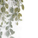 5'9" Frosted & Glittered Eucalyptus Leaf Artificial Garland -Green/White (Pack of 2) - A-250960