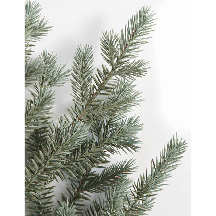 31" PE Mixed Pine Artificial Stem -Green/Gray (Pack of 12) - A-250980