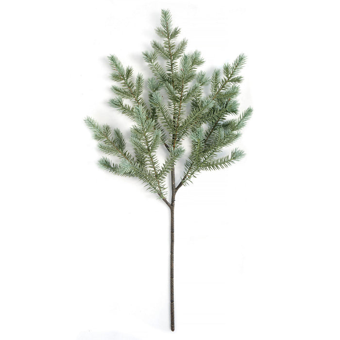 31" PE Mixed Pine Artificial Stem -Green/Gray (Pack of 12) - A-250980