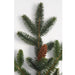 26" PE Spruce & Pinecone Artificial Stem -Green/Brown (Pack of 12) - A-252750