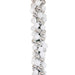6' Plastic Matte & Reflective Mixed Ball Garland -White/Silver - A-253010