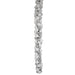 6' Plastic Matte & Reflective Mixed Ball Garland -White/Silver - A-253010