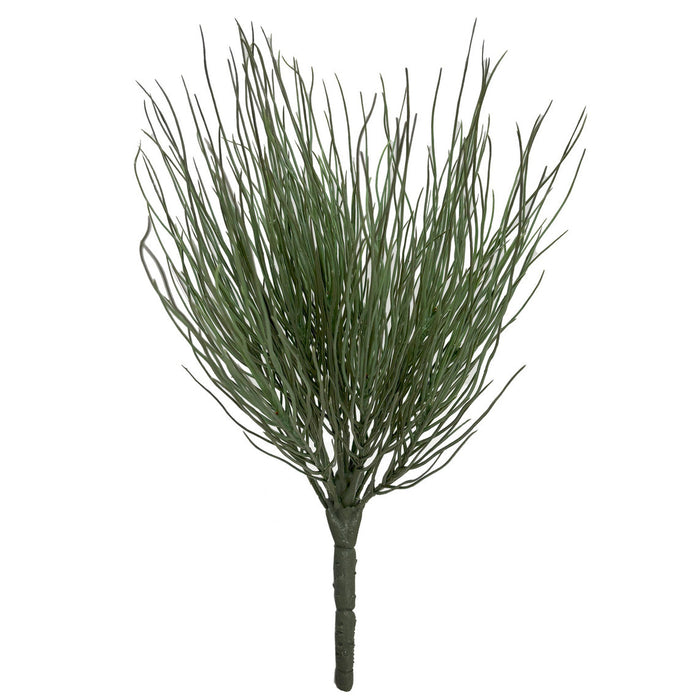 17" Outdoor UV-Proof Artificial Desert Broom Grass Plant -Green (Pack of 6) - A-253150