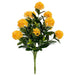 40" Outdoor UV-Proof Artificial Jungle Geranium Ixora Flower Bush -Yellow (Pack of 2) - A-253230