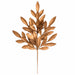 23" Metallic Artificial Bay Leaf Stem -Copper (Pack of 24) - A-260084