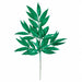 30" Glittered Artificial Willow Leaf Stem -Emerald Green (Pack of 12) - A-260234