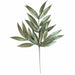 30" Glittered Metallic Artificial Willow Leaf Stem -Sage (Pack of 12) - A-260244