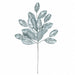 28" Pearlescent Artificial Magnolia Leaf Stem -Sky Blue (Pack of 24) - A-260282