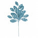 28" Pearlescent Artificial Magnolia Leaf Stem -Light Blue (Pack of 24) - A-260284