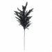 48" Glittered Artificial Cypress Stem -Black (Pack of 6) - A-260420
