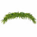 72" Wide Outdoor UV-Resistant Soft-Touch Artificial Mixed Cypress Mantel Swag -Green - A-260450
