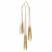 27" Hanging Glittered Tinsel Cluster Stem -Gold (Pack of 24) - A-260616