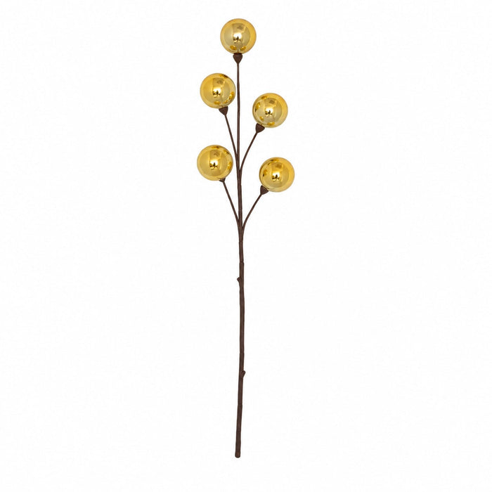 24" Reflective Ball Stem -Gold (Pack of 24) - A-260654