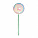 12" Iridescent Ball Stem -White (Pack of 24) - A-261044