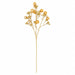 24" Reflective Ball With Glittered Artificial Berry Stem -Gold (Pack of 24) - A-261060