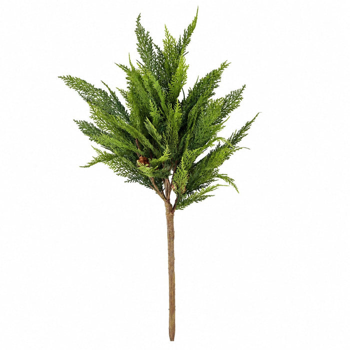 29" Soft-Touch Artificial Cypress Stem -2 Tone Green (Pack of 4) - A-261140