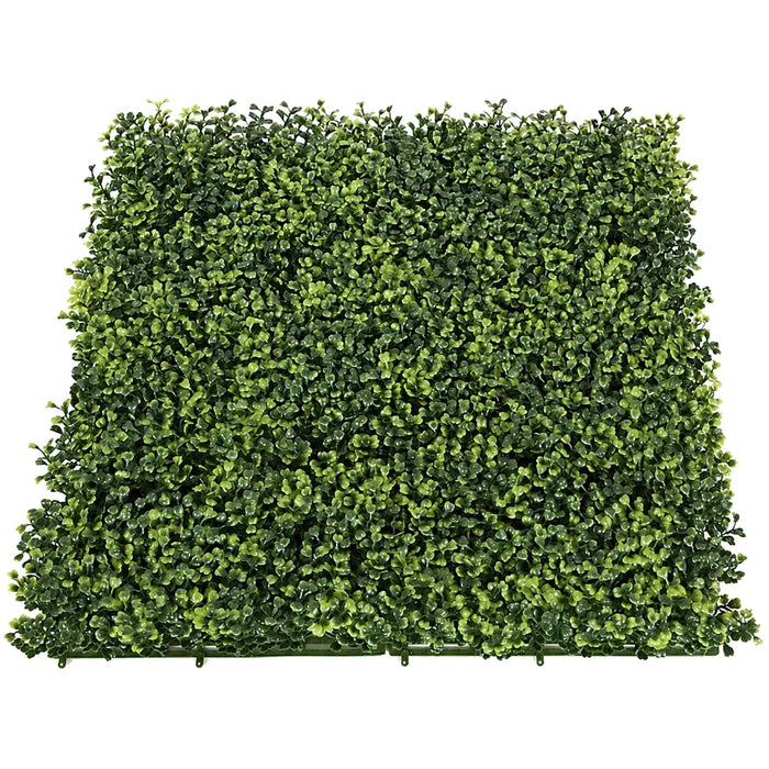 20"x20"x3" Outdoor UV-Proof IFR Artificial Boxwood Mat -Green (Pack of 3) - AR4040