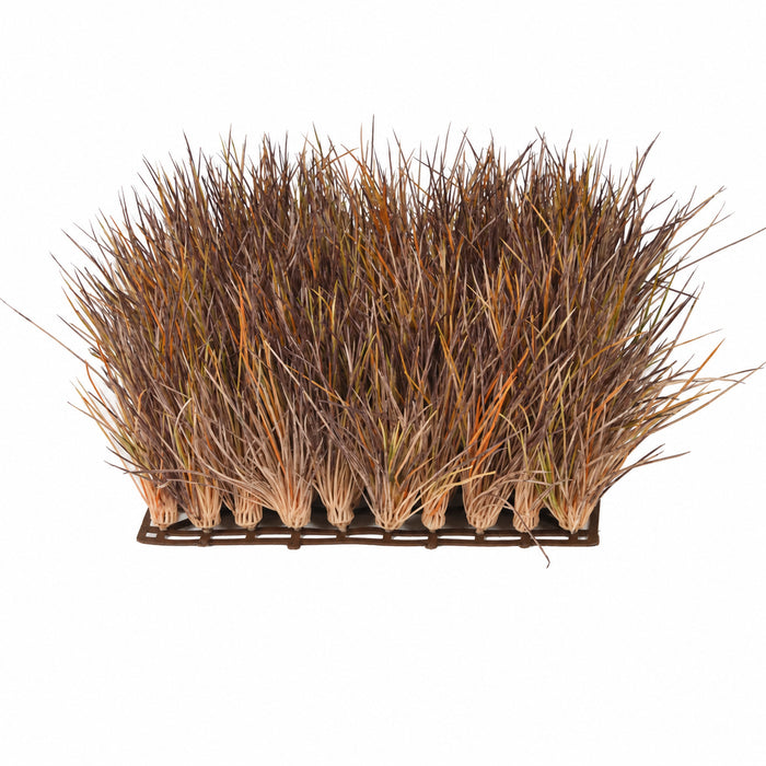10"x10"x6" Mexican Grass Artificial Mat -Brown/Tan (Pack of 6) - A503-2