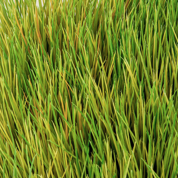 10"x10"x6" Mexican Grass Artificial Mat -Green/Tan (pack of 6) - A503-6