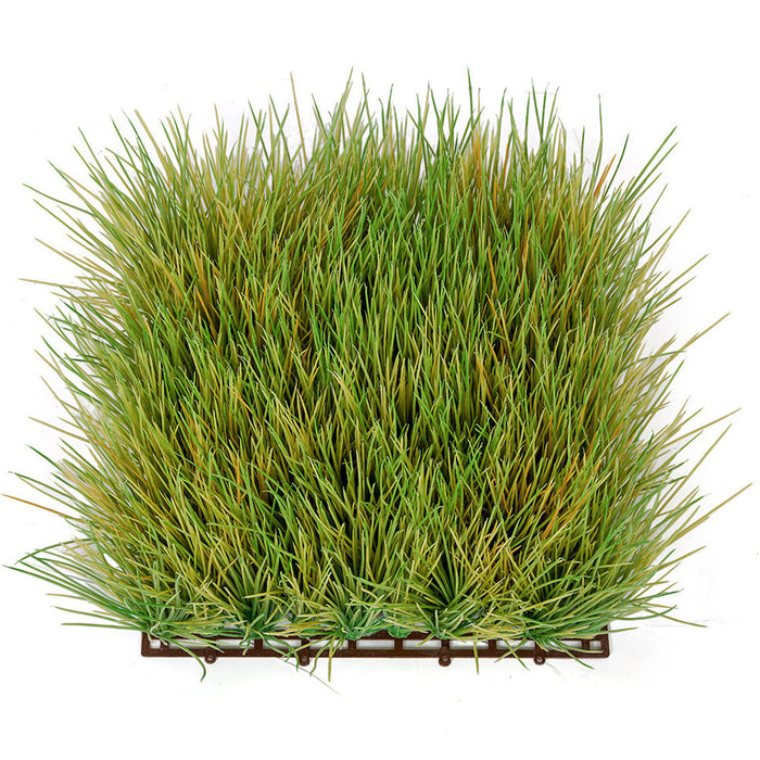 30"x20"x6" Mexican Grass Artificial Mat -Green/Tan - A-50366