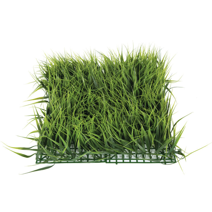 20"x20"x7" Sword Grass Artificial Mat -Green (pack of 2) - A5320