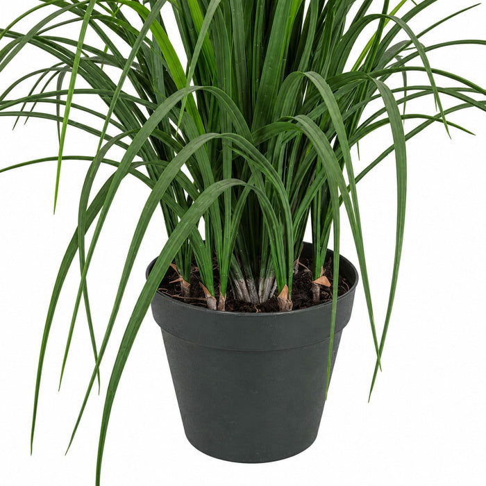 4'9" Artificial Plastic River Grass Plant w/Pot -Green (Pack of 2) - A61601
