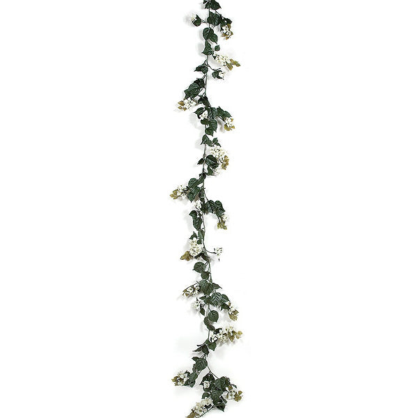 9'6" UV-Proof Outdoor Artificial Bougainvillea Garland -Cream (pack of 4) - A6202-4CR