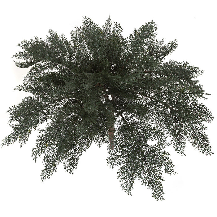 27"Hx36"W UV-Proof Outdoor Artificial Spreading Juniper Plant -Green (pack of 4) - A080