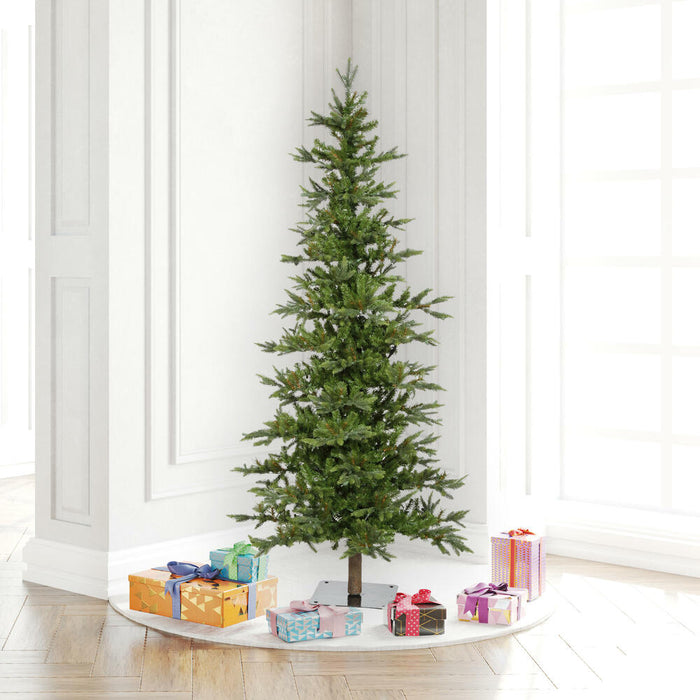 6'Hx42"W Shawnee Fir Artificial Christmas Tree, Unlit -Green - A101865