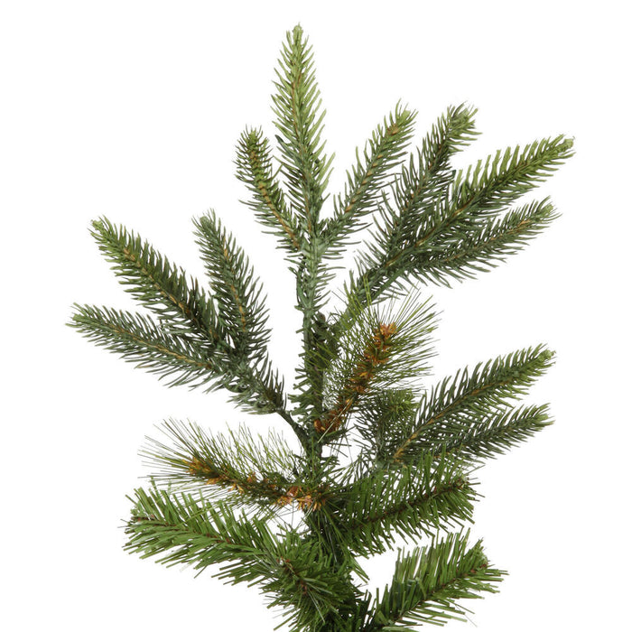 7'Hx44"W Shawnee Fir Artificial Christmas Tree, Unlit -Green - A101870
