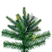7'Hx44"W Shawnee Fir Artificial Christmas Tree, LED Pre-Lit -Green - A101871LED