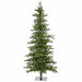 8'Hx46"W Shawnee Fir Artificial Christmas Tree, Unlit -Green - A101880