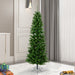 4'6"Hx24"W Slim Salem Pine Artificial Christmas Tree, Unlit -Green - A103045