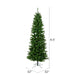 6'6"Hx32"W Slim Salem Pine Artificial Christmas Tree, Unlit -Green - A103065