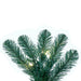 6'6"Hx32"W Slim Salem Pine Artificial Christmas Tree, LED Pre-Lit -Green - A103066LED