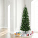 7'6"Hx36"W Slim Salem Pine Artificial Christmas Tree, Unlit -Green - A103075