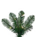 7'6"Hx36"W Slim Salem Pine Artificial Christmas Tree, Micro LED Pre-Lit (Multi-Mode) -Green - A103078LEDCC