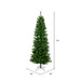 9'6"Hx44"W Slim Salem Pine Artificial Christmas Tree, Unlit -Green - A103085